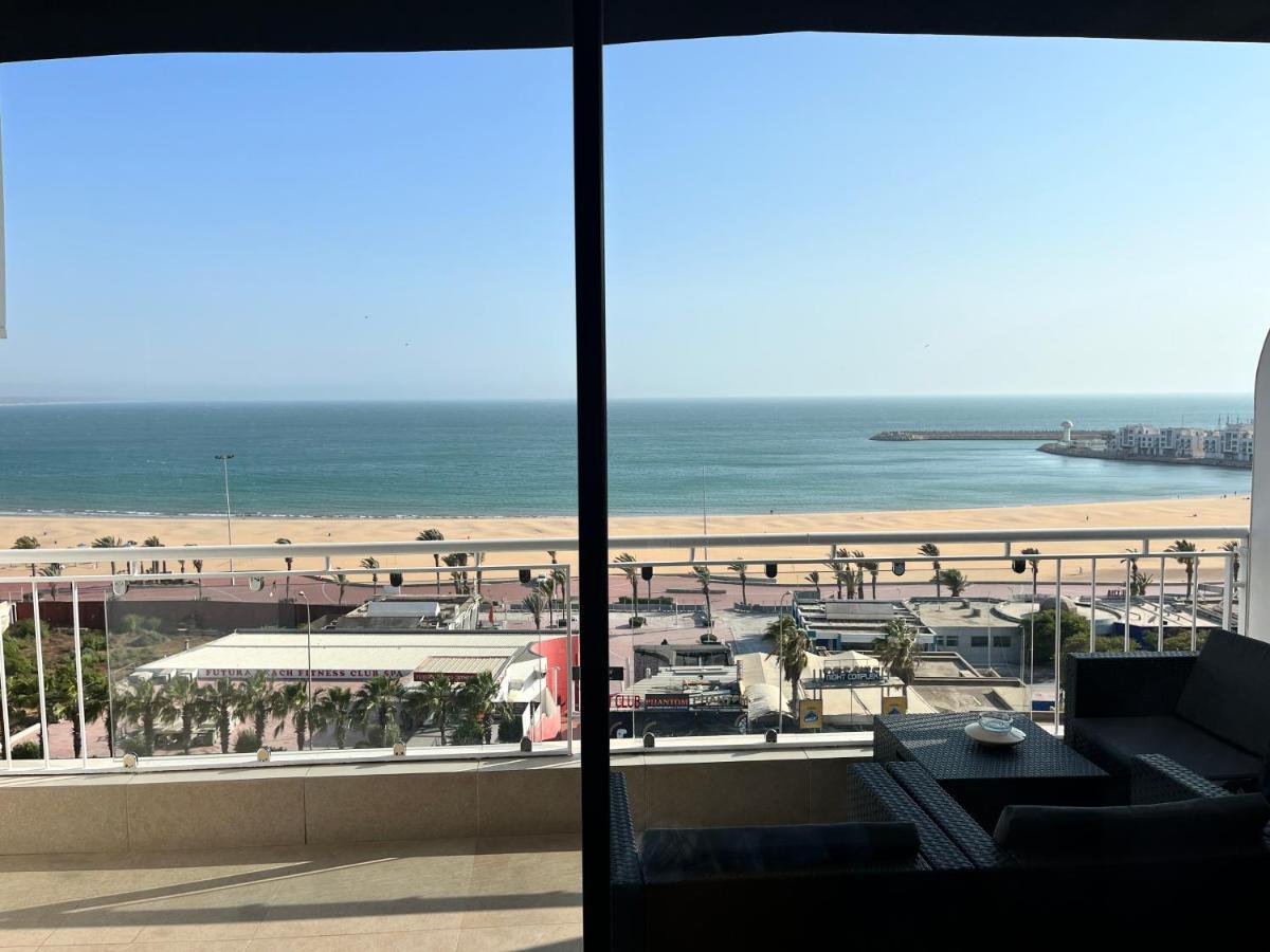 Luxury Apartment 105Sqm Terrace Seafront Wifi Unlimited Agadir Exterior photo